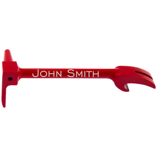 Chief Miller Bottle Openers Halligan Bottle Opener - Red Apparel