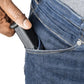 Hand removing a wallet from the pocket of Asset Tactical Jeans made for modern use