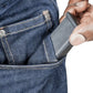 Hand removing a wallet from the pocket of Asset Tactical Jeans for convenience