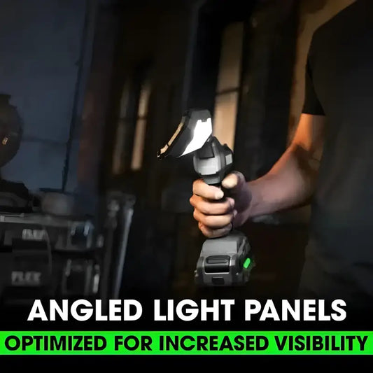 Handheld Flex FX5121-Z Inspection Light with angled panels for enhanced visibility