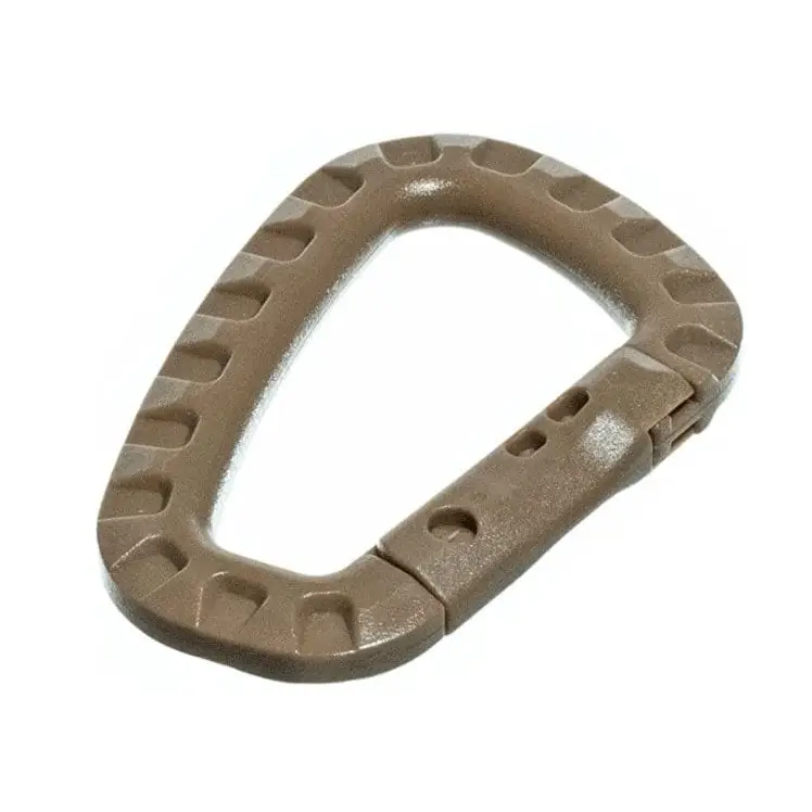 Hard Polymer D-Ring Carabiners (7 colors) - Chief Miller Apparel