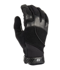 Black tactical Hero Gloves 3.0 SL with reinforced leather and mesh for finger tips protection
