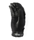 Black tactical Hero Gloves 3.0 SL with leather and mesh for needle stick protection