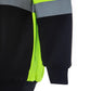 High-visibility UPA542 HiVis 1/4 Zip Soft Shell Pullover with reflective stripes