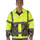 High-visibility safety jacket UHV561 HiVis Bomber special edition with camo and reflective stripes