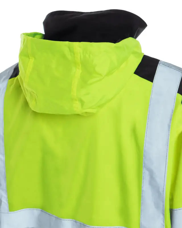 High-visibility UHV575 HiVis 3-Season Bomber Jacket with Teflon Fabric Protector and reflective stripes