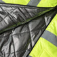 High-visibility UHV919 HiVis WarmUP Insulated Safety Vest with reflective silver stripes