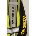 High-visibility Ultrabright Olive Sheriff Public Safety Vest with reflective materials