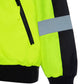 High-visibility UHV575 HiVis 3-Season Bomber Jacket with Teflon Fabric Protector