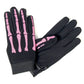 Hot Leathers GVL2006 Pink Skeleton Ladies Mechanics Gloves - Chief Miller Apparel