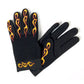 Hot Leathers GVM2004 Yellow and Red Flame Mechanics Gloves - Chief Miller Apparel