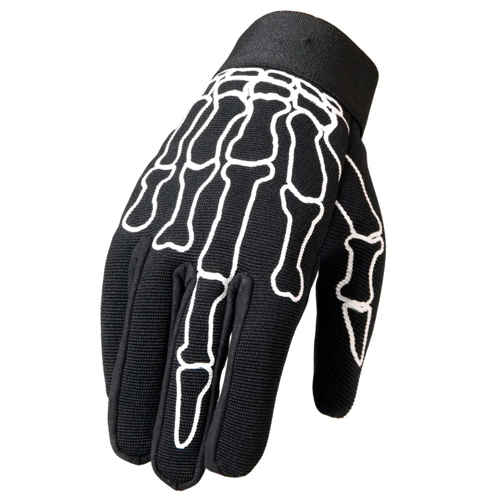 Hot Leathers GVM2011 Skeleton Finger Mechanics Gloves - Chief Miller Apparel