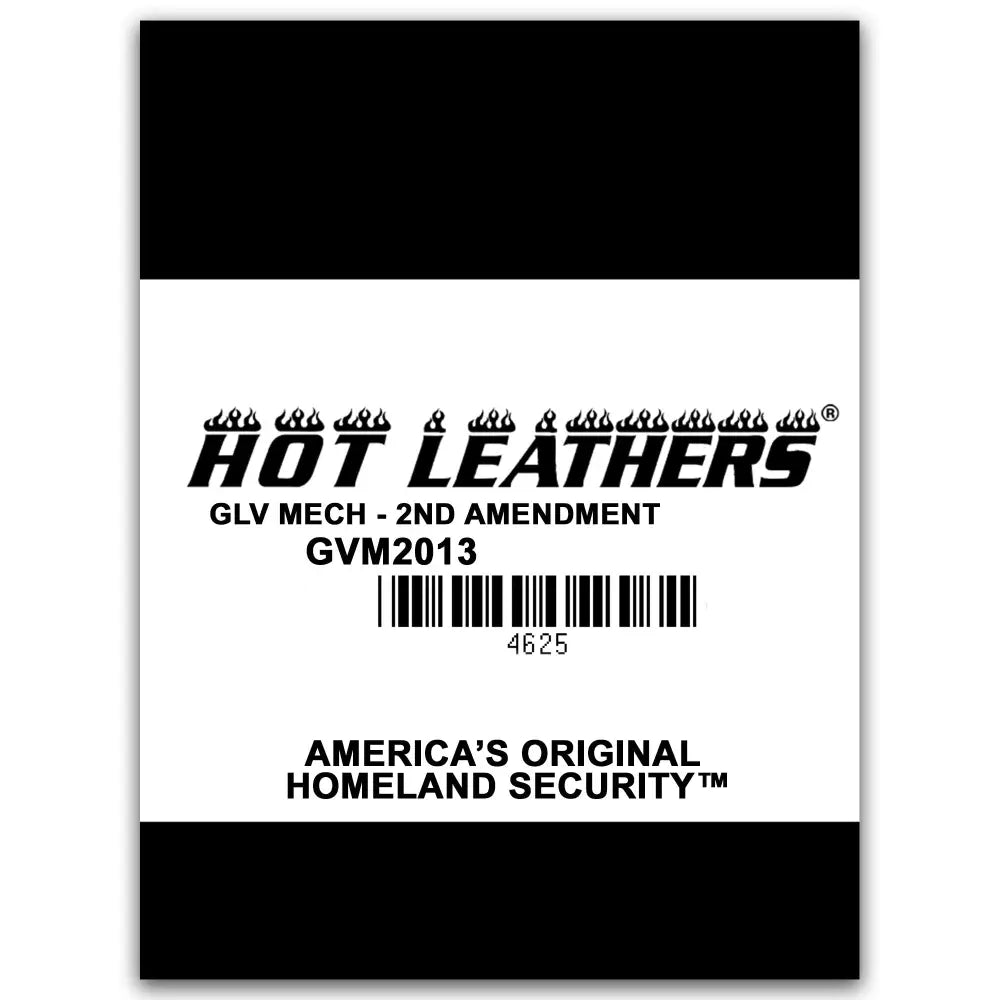 Hot Leathers GVM2013 2nd Amendment America's Original Homeland Security Mechanics Gloves - Chief Miller Apparel