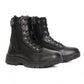 Hot Leathers- Men's Black Leather Swat Style Lace Up Boots with Zippers BTM1012 - Chief Miller Apparel