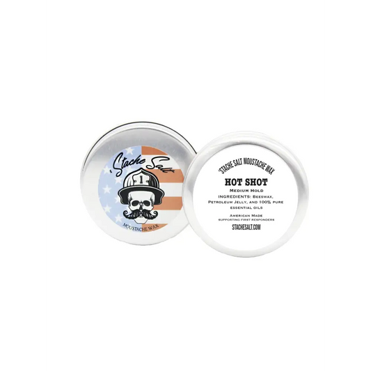 Chief Miller Moustache Wax Hot Shot - Medium Hold Moustache & Beard Wax Apparel