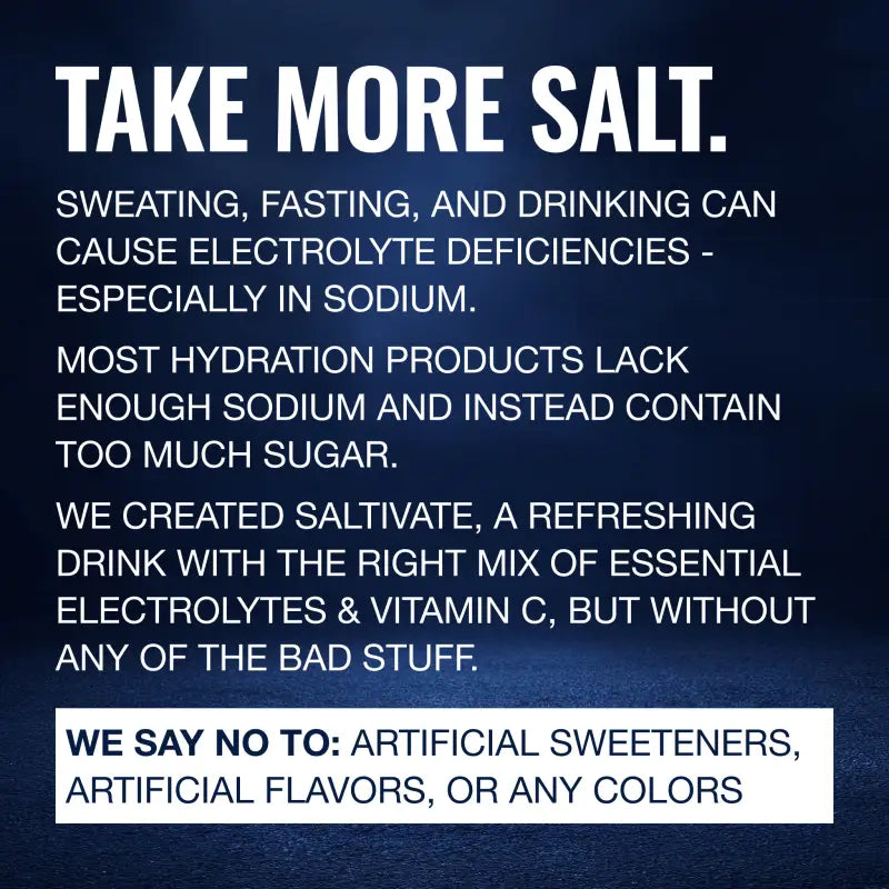 Orange Electrolytes hydration product featuring electrolyte powder for staying hydrated with high sodium
