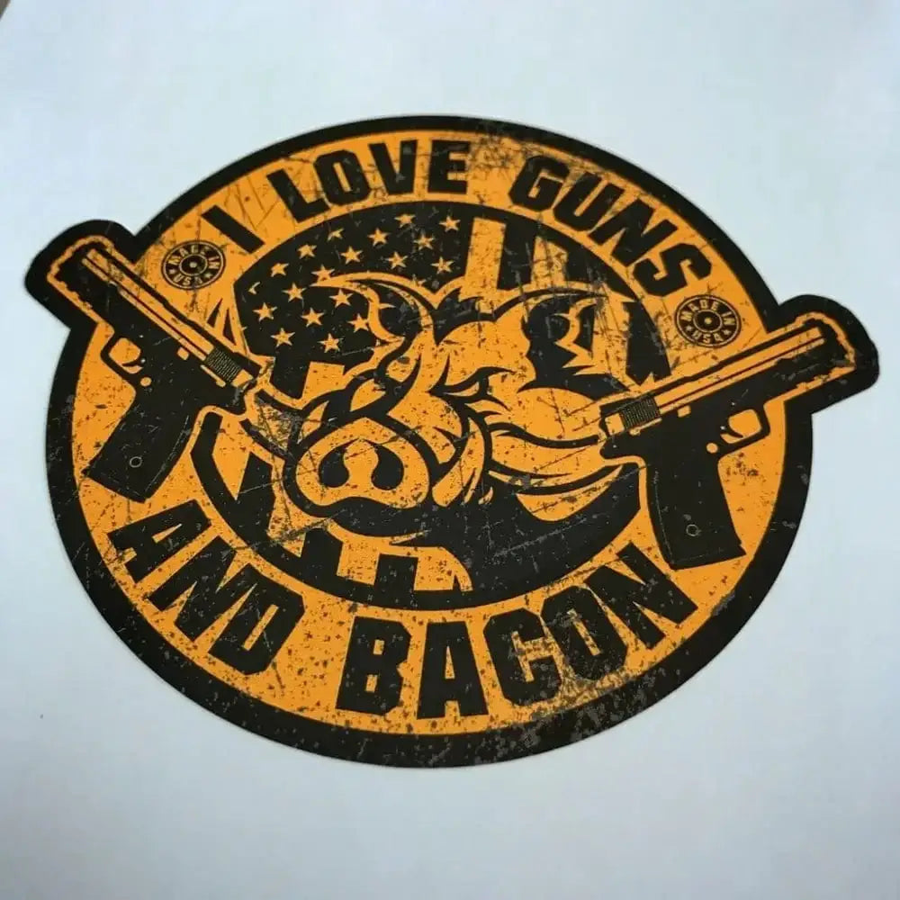 I Love Guns And Bacon - Chief Miller Apparel