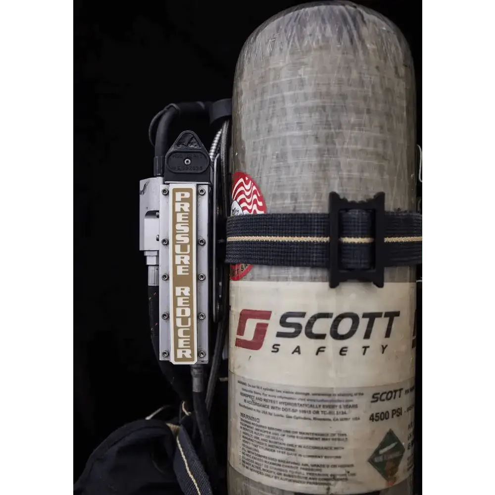 IdentiFire™ Pressure Reducer Decal for 3M™ Scott™ Air-Pak™ SCBA - Chief Miller Apparel