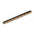 Illuminated amber LED light bar on Feniex Quantum 2.0 800 Light Stick for first responders