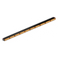 Illuminated amber LED light bar on Feniex Quantum 2.0 1000 Stick Light for first responders