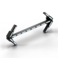 Illuminated arrow-shaped light fixture on Feniex Quantum 2.0 Arrow Board for first responders