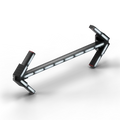Illuminated arrow-shaped light fixture on Feniex Quantum 2.0 Arrow Board for first responders