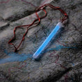 Illuminated blue glow stick necklace from M-Tac Glow Sticks set of 5 for vibrant fun