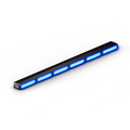 Illuminated blue LED light bar on Feniex Quantum 2.0 600 Stick Light for first responders