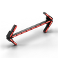 Illuminated directional arrow on Feniex Quantum Arrow Board for first responders