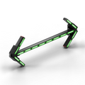 Illuminated green arrow on Feniex Quantum 2.0 Arrow Board for first responders