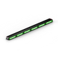 Illuminated green LED light bar on Feniex Quantum 2.0 Stick Light for first responders