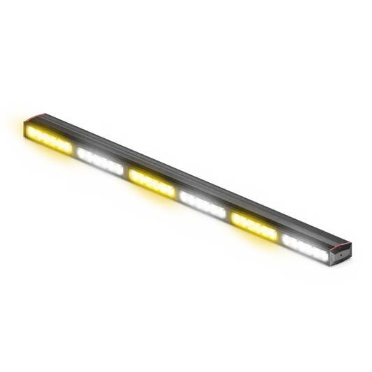 Illuminated LED light bar on Feniex Fusion-S 600 Stick Light for first responders and firefighters