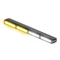 Illuminated LED light bar on Feniex Fusion-S 400 Stick Light for first responders and firefighters