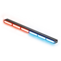 Illuminated red and blue LED stick light for first responders and firefighter safety