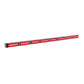 Illuminated red LED stick light for firefighters and first responders in emergency situations