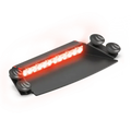 Illuminated red light therapy device with fusion-s 2x dash light pattern capable design