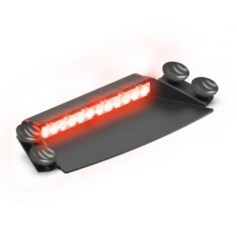 Illuminated red light therapy device with fusion-s 2x dash light pattern capable design