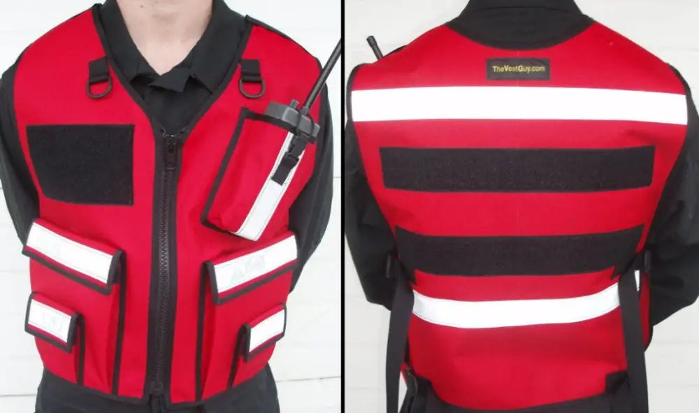 Incident Command Safety Officer Reflective Vest