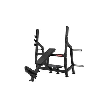SFE Commercial Incline Bench with Plate Storage for Incline Bench Press workouts