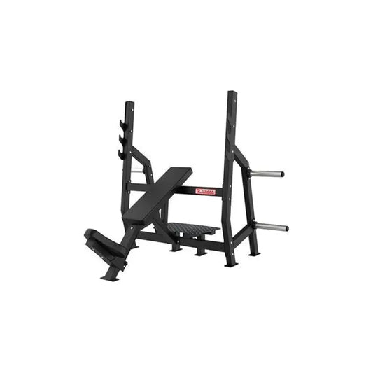 SFE Commercial Incline Bench with Plate Storage for Incline Bench Press workouts