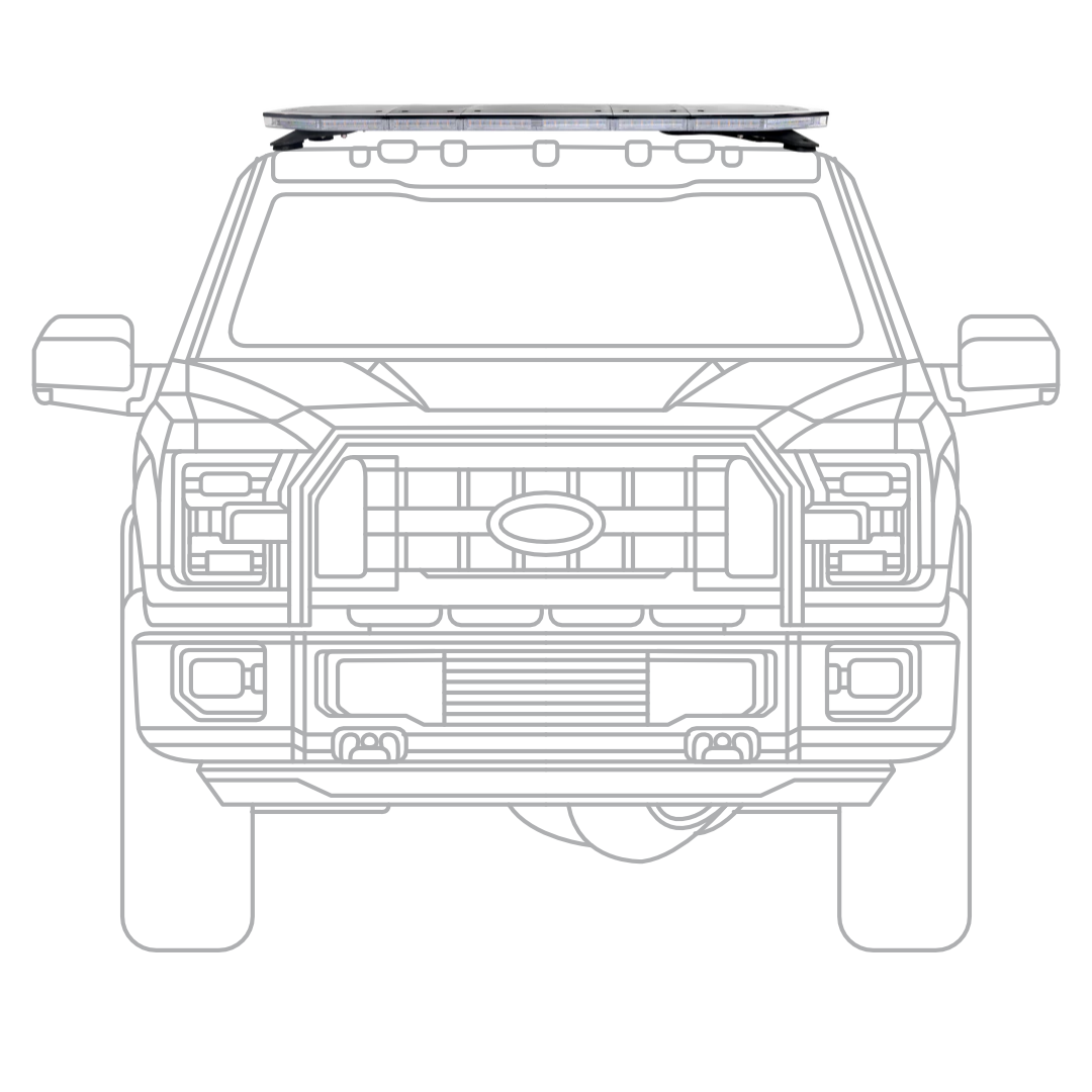 Redline Instinct Programmable Tri-Color Lightbar
