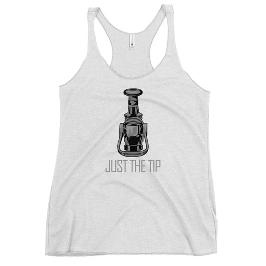 Chief Miller JUST THE TIP - Women's Racerback Tank Apparel