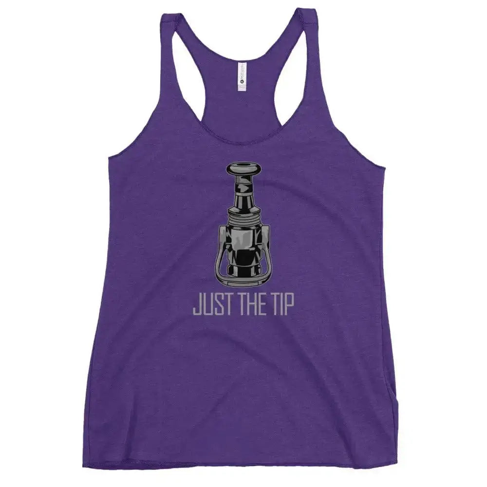 JUST THE TIP - Women's Racerback Tank - Chief Miller Apparel