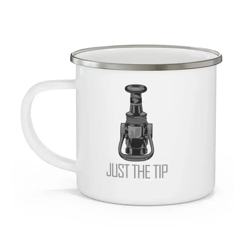 JUT THE TIP -Enamel Camping Mug - Chief Miller Apparel