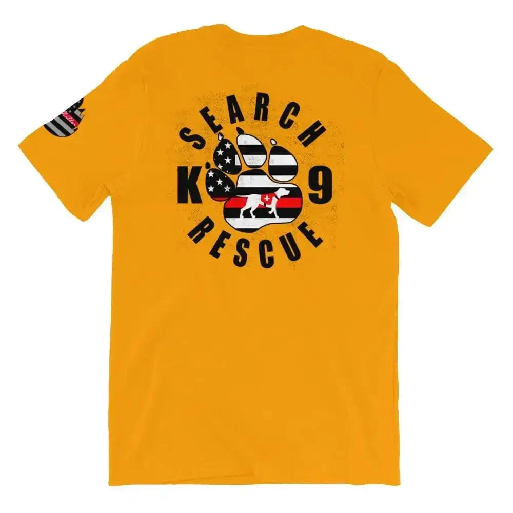 K9 S&R - Short Sleeve (logo on back) - Chief Miller Apparel