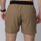 Khaki Carrier Training Shorts Mk.II with 5-inch inseam for concealed carry training