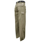 Khaki Six-Pocket Congo Pants for Men featuring multiple side pockets and belt loops