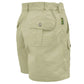 Khaki Professional Hunter Shorts with button flap cargo pockets for essential outdoor gear