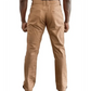 Khaki Overwatch Tactical Pants with back pockets, viewed from behind