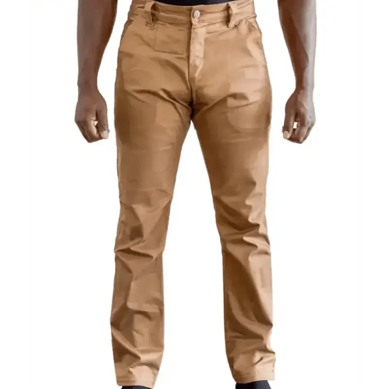 Khaki-colored cotton chino pants from Overwatch Tactical Pants collection